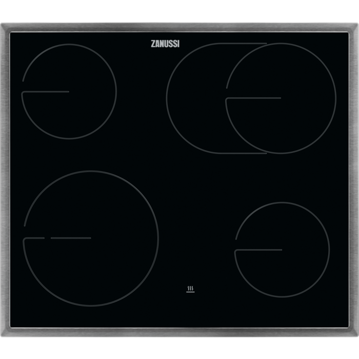 Zanussi - Ηλεκτρική εστία - ZHDN670X