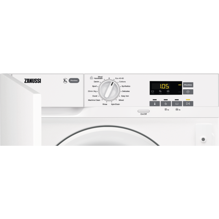 Zanussi - Εντοιχιζόμενα πλυντήρια ρούχων - ZWI712UDWA